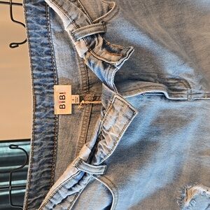 BiBi high rise distressed jeans